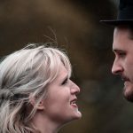 Nancy and Bill Sykes arguing eye-to-eye, Oliver Twist