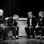 The lads in the taxi ride home after their night out, Bouncers