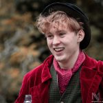 Artful Dodger grinning, Oliver Twist